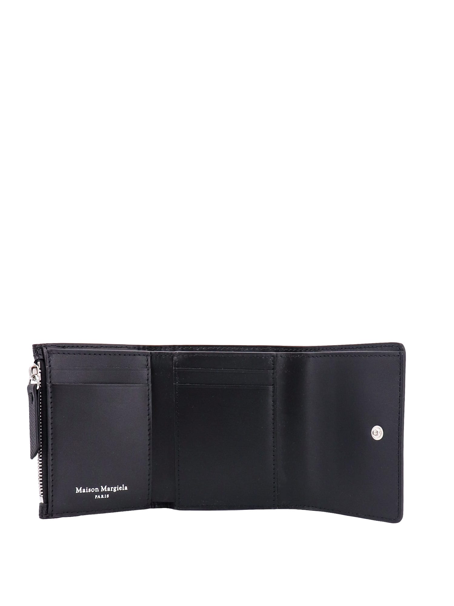 Shop Maison Margiela Wallet In Black