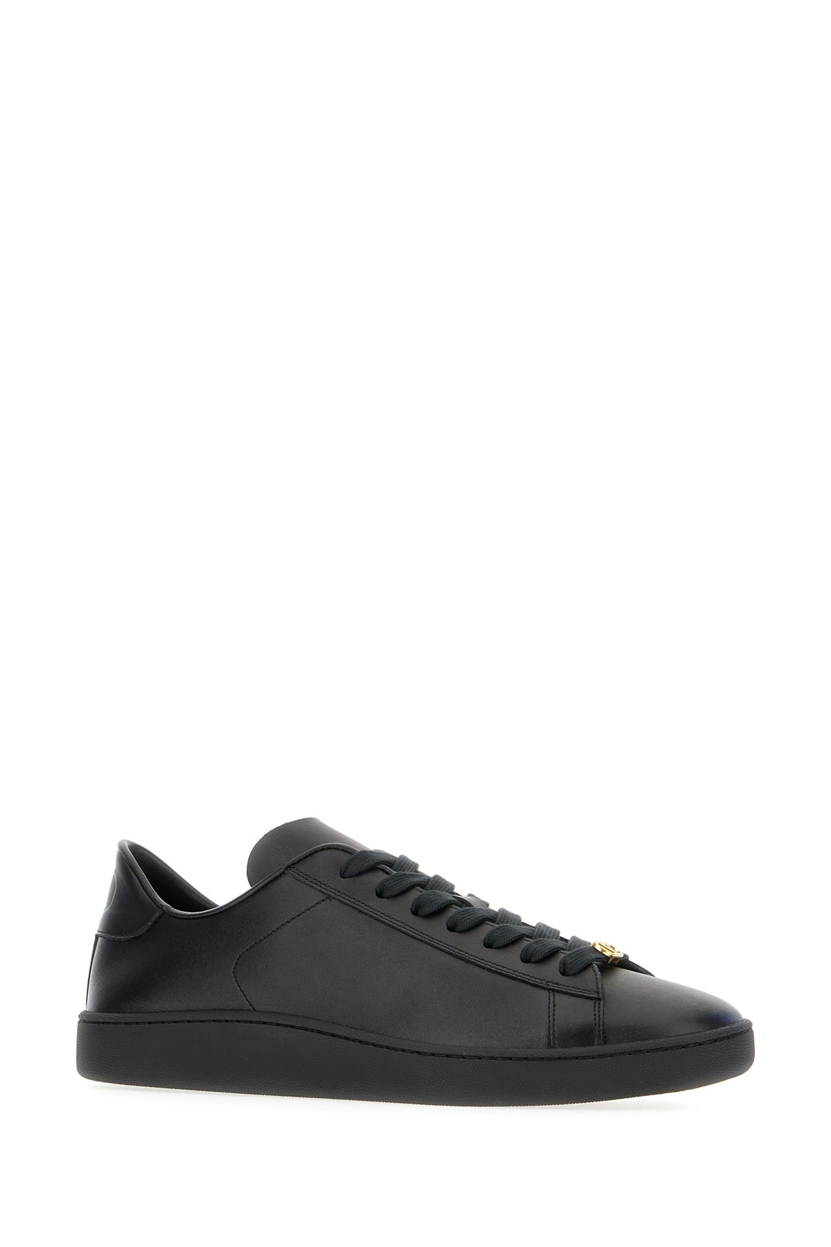 Valentino Low Top Rubber Sole Sneakers In Black