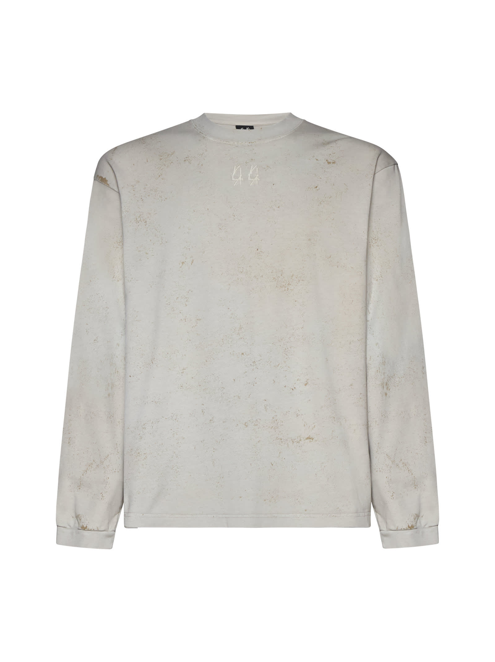 Shop 44 Label Group Sweater In Dirty White+gyps
