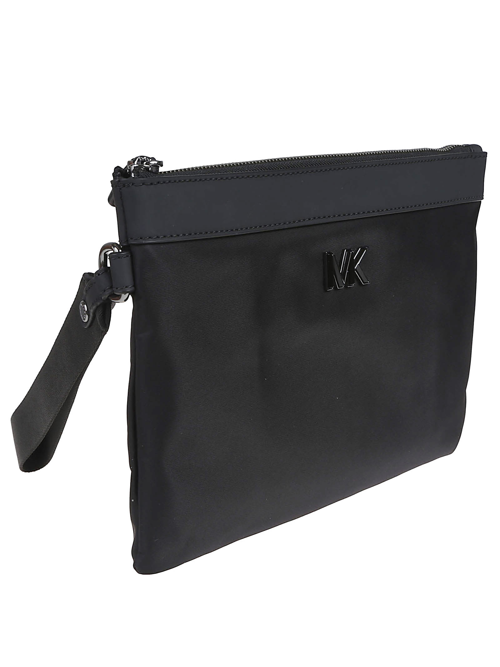 Michael Kors Eli Travel Pouch Bag In Black