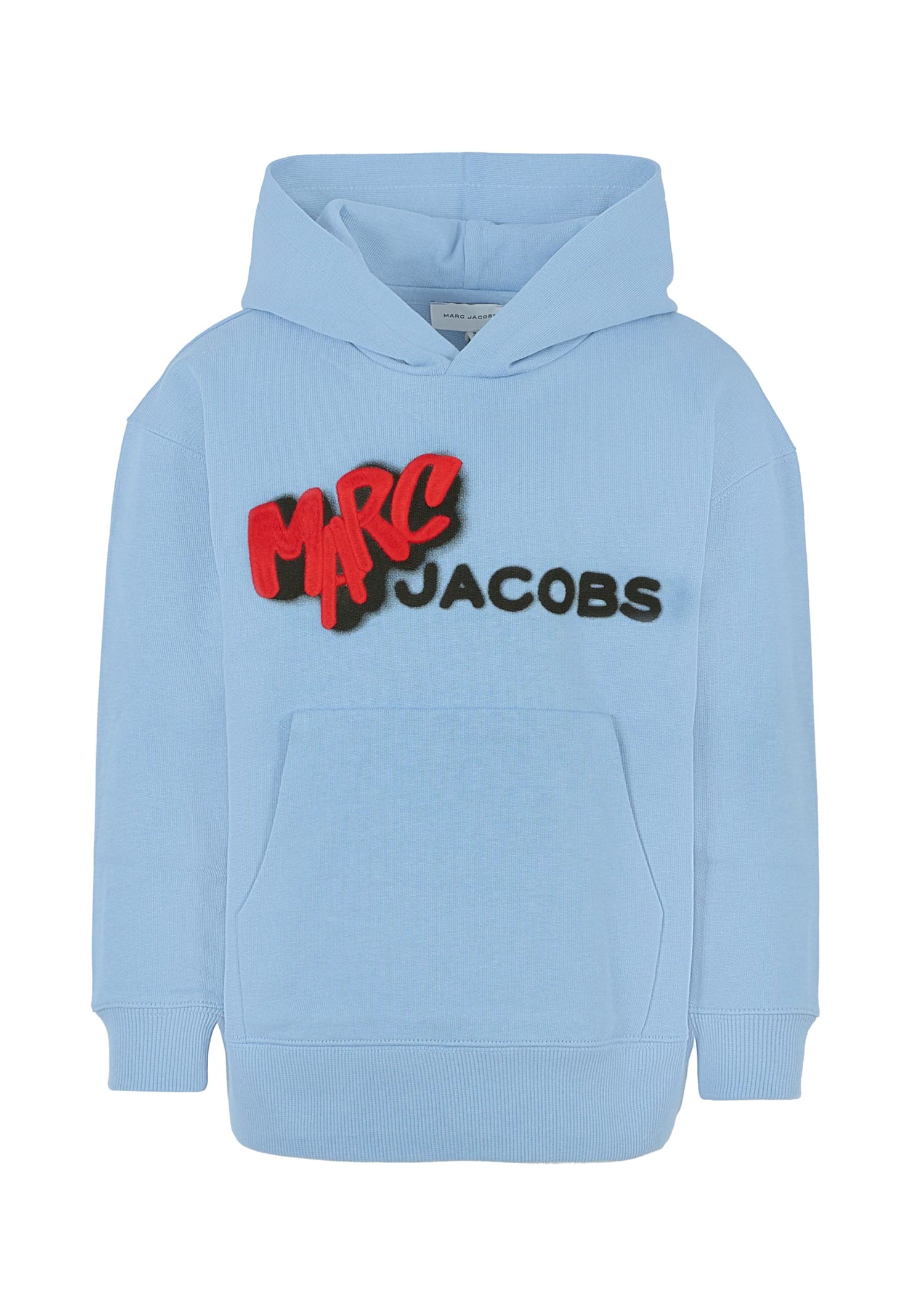 Marc Jacobs Kids' Light Blue Sweatshirt For Boy With Logo