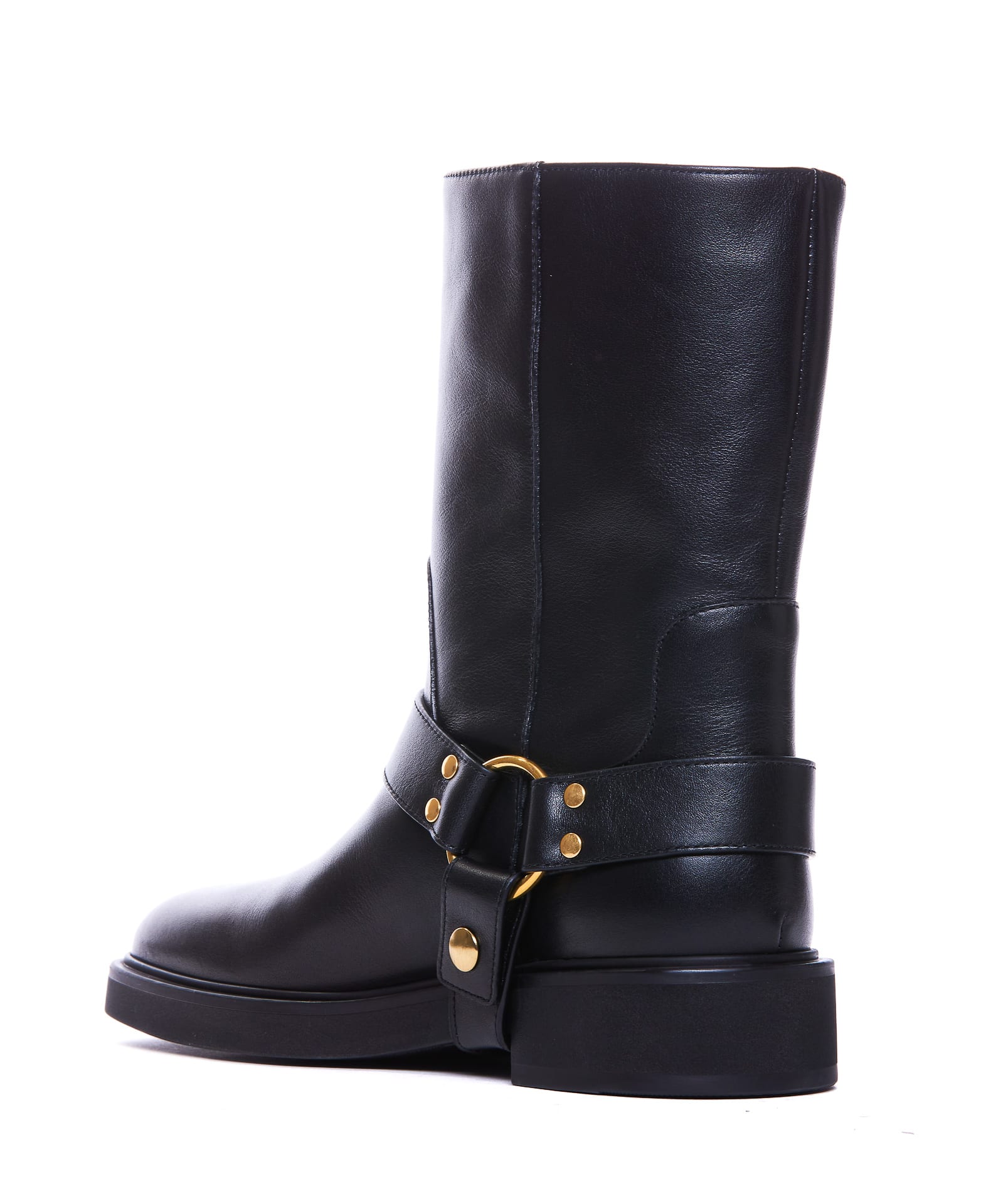 Shop Valentino Vlogo Signature Booties In Black