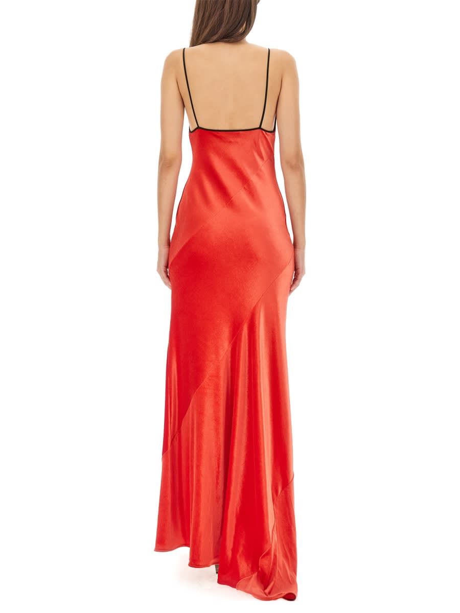 Shop Philosophy Di Lorenzo Serafini Long Dress In Red