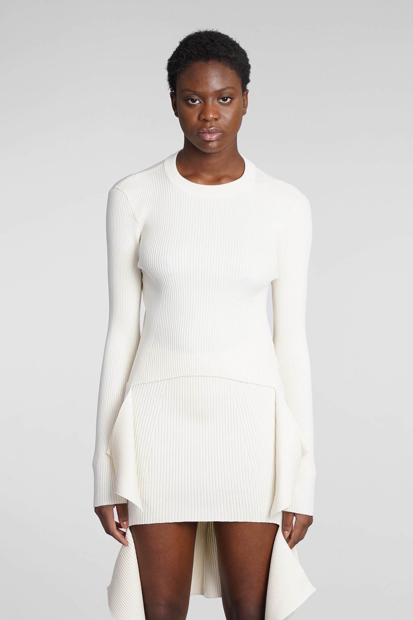 Givenchy Knitwear In White Wool