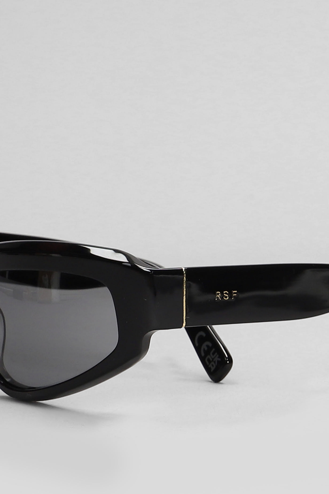 Retrosuperfuture Sunglasses In Black Acetate In Black