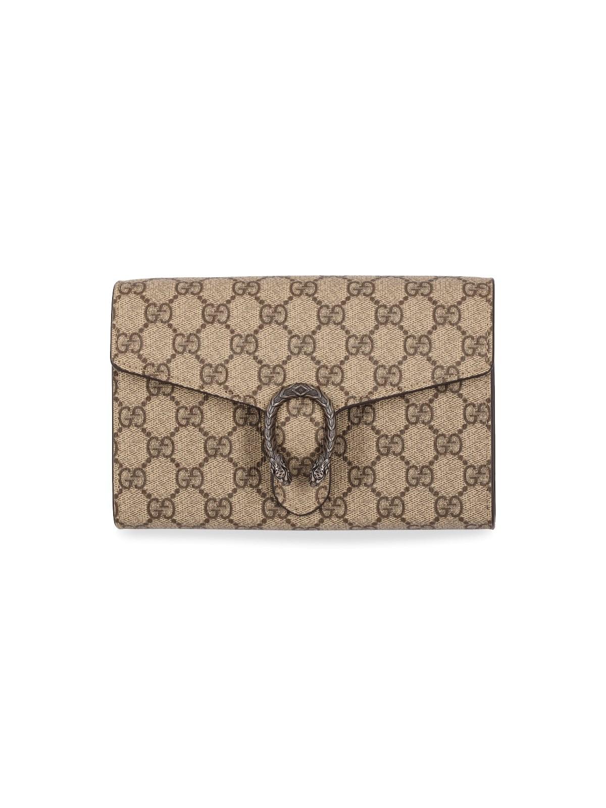 Shop Gucci Dionysus Mini Bag In Beige