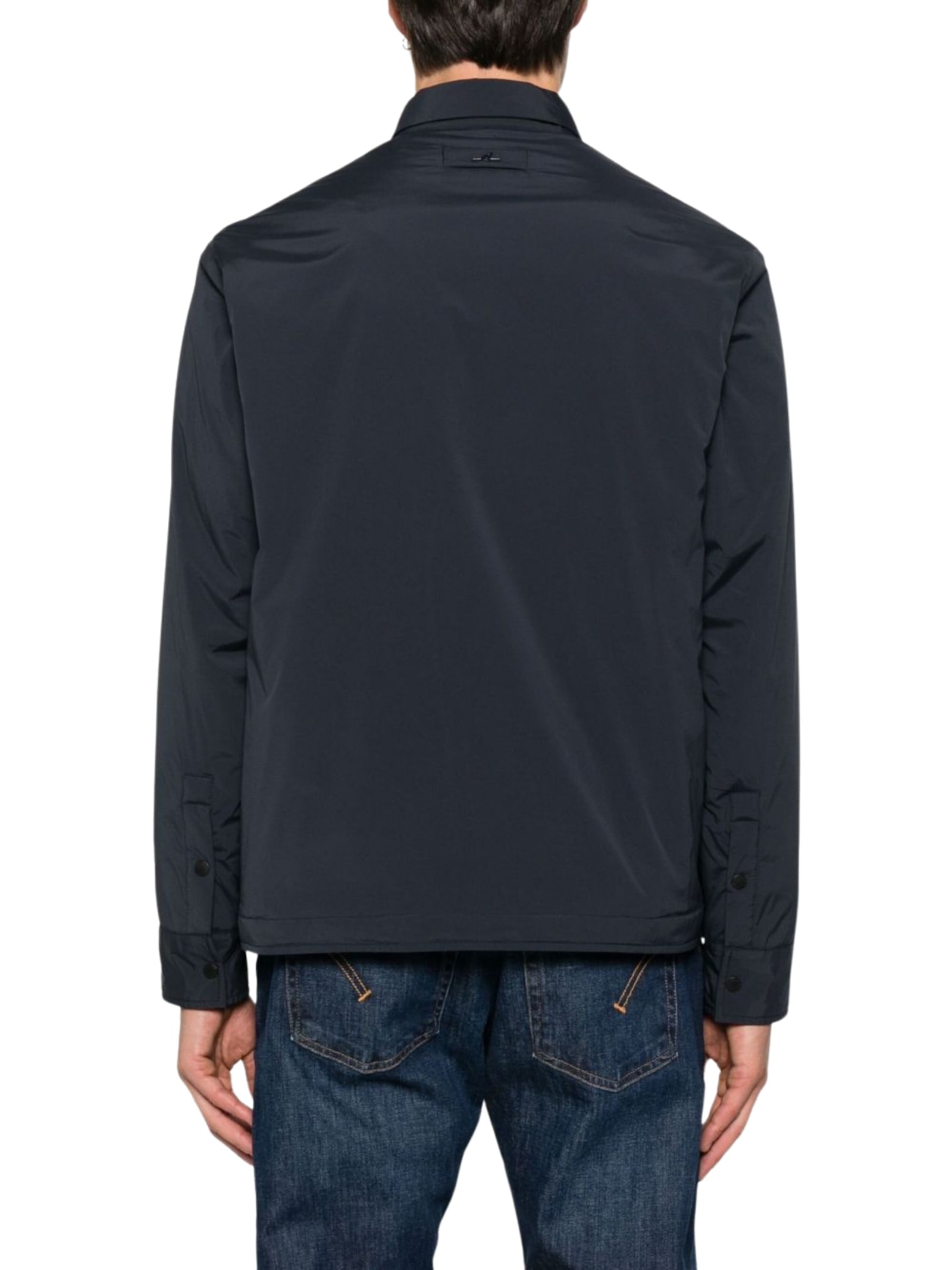 Paul&amp;shark Shirt Collar Jacket In Black