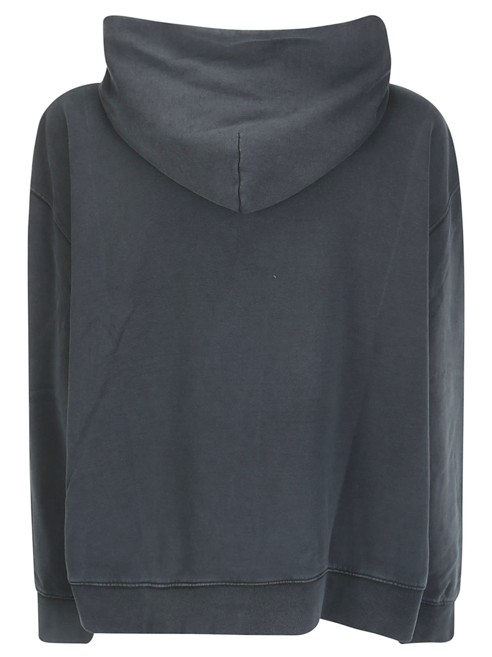 Shop Maison Margiela Sweatshirt In Washed Black