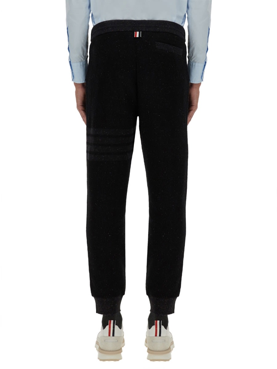 Thom Browne Silk Cotton Pants Drawstring Waist