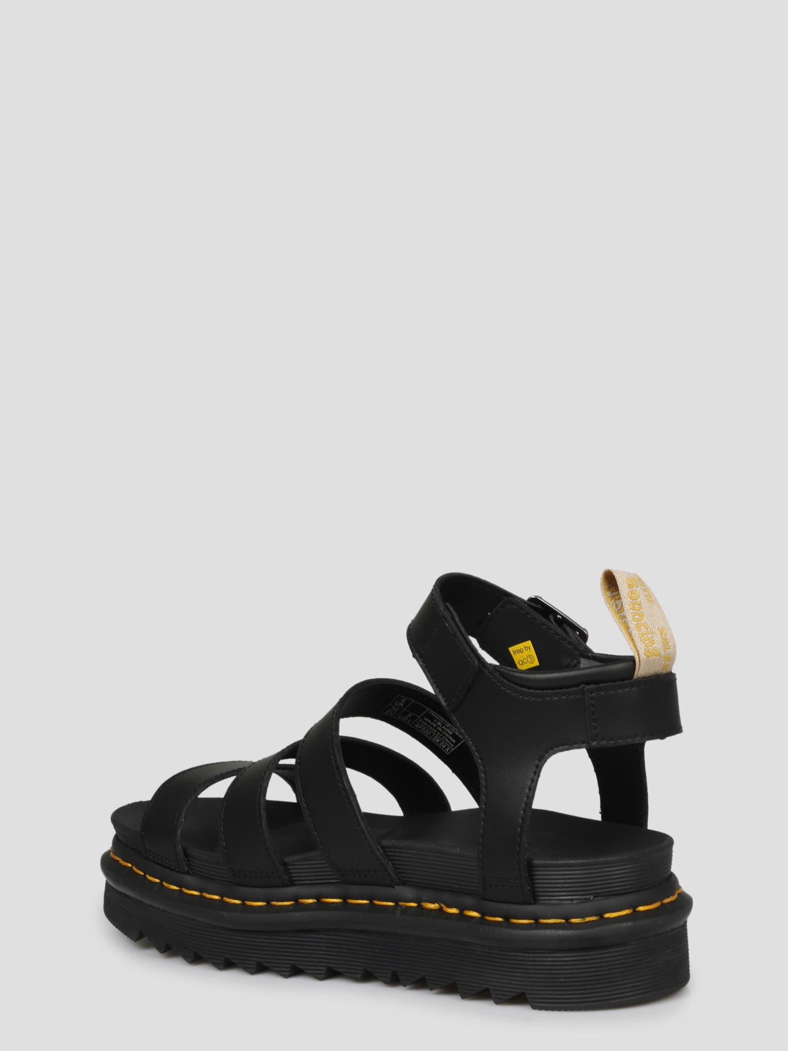 Shop Dr. Martens' V Blaire Sandal In Black