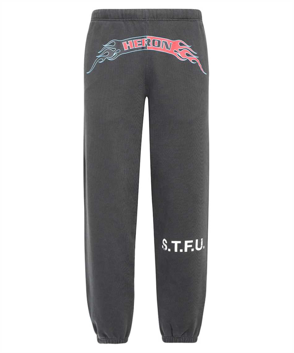 Shop Heron Preston Cotton Track-pants In Black