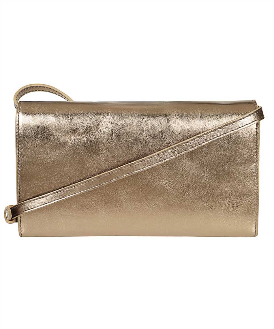 Il Bisonte Leather Clutch In Brown