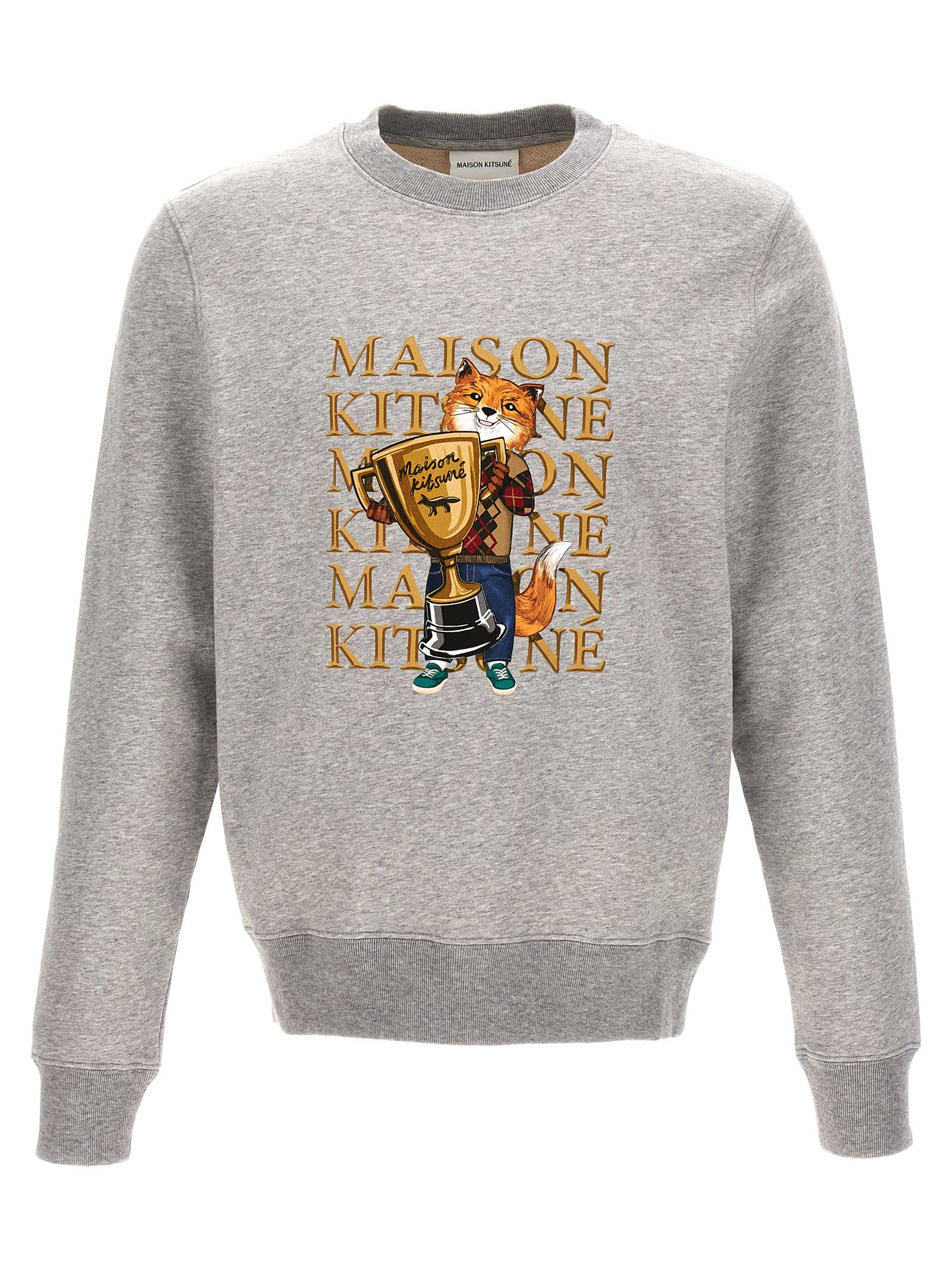 Maison Kitsuné fox Champion Sweatshirt | Smart Closet