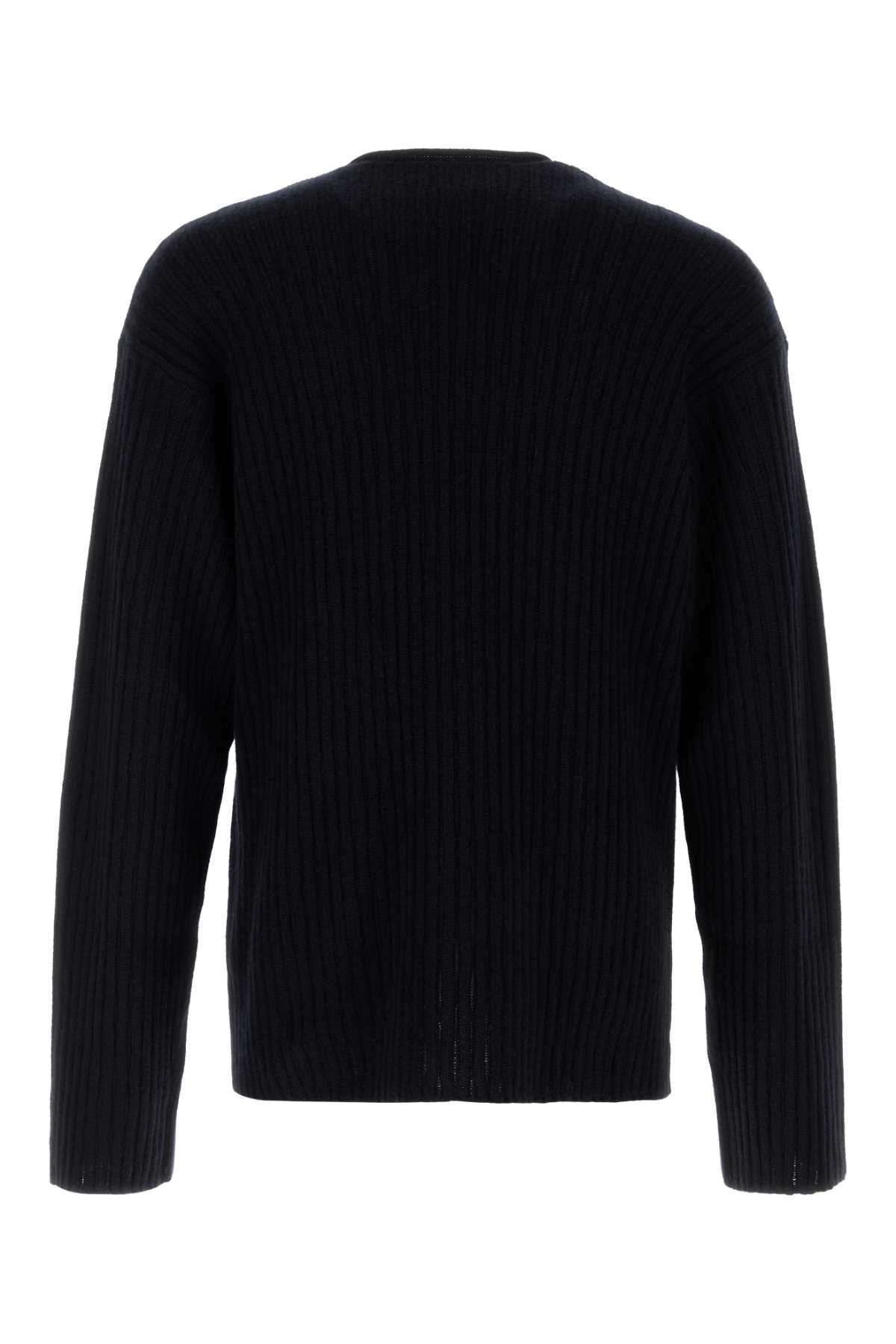 THE ROW MIDNIGHT BLUE CASHMERE GUSTAVE SWEATER 