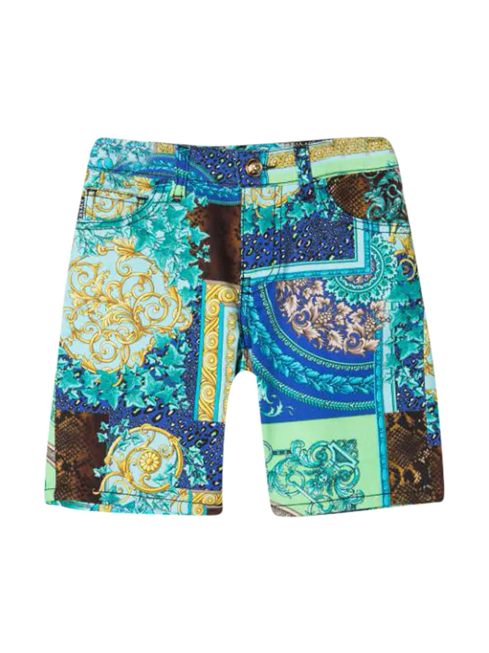 Versace Young Blue Shorts
