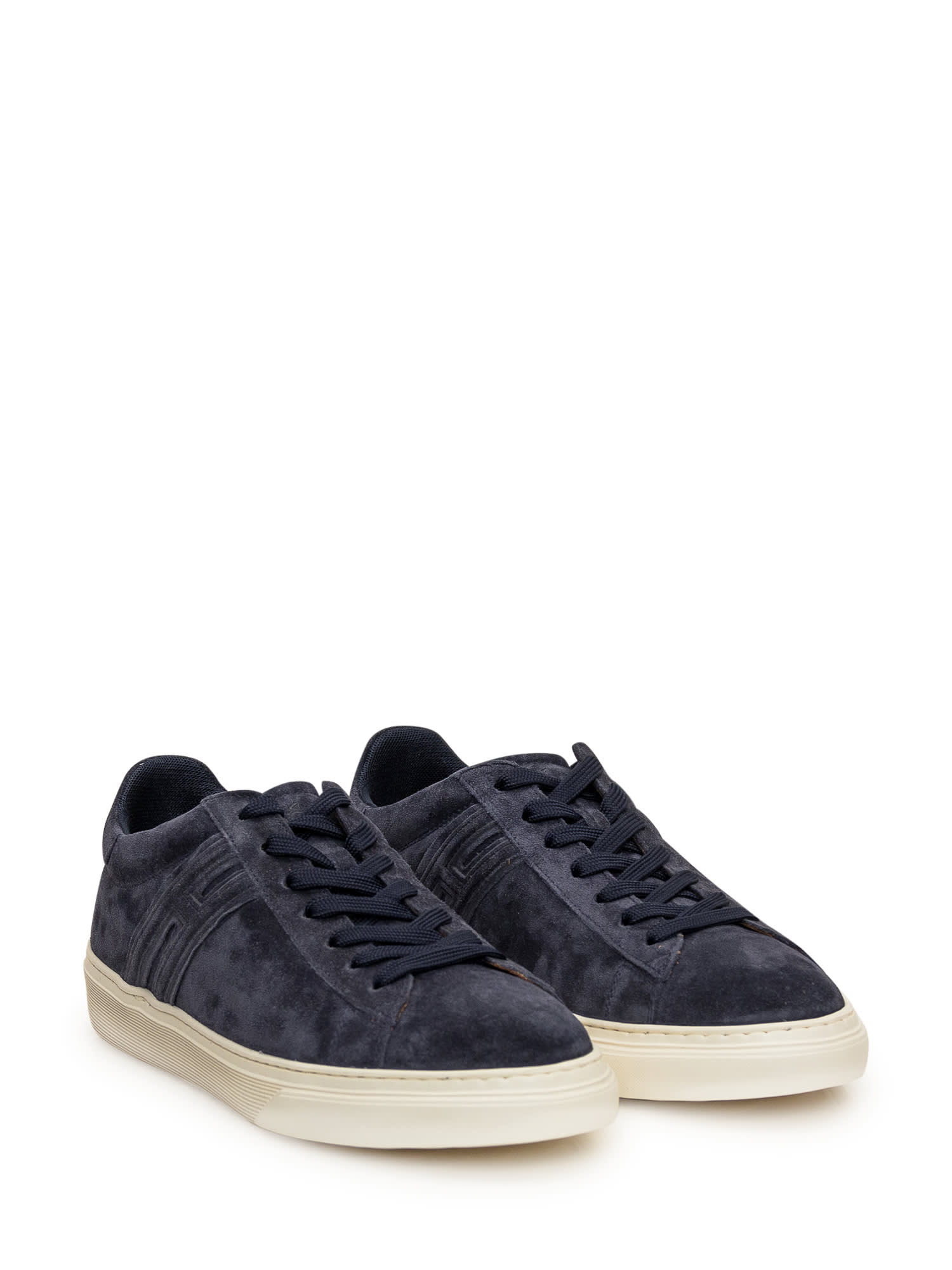 Shop Hogan H365 Sneaker In Blu Tuareg