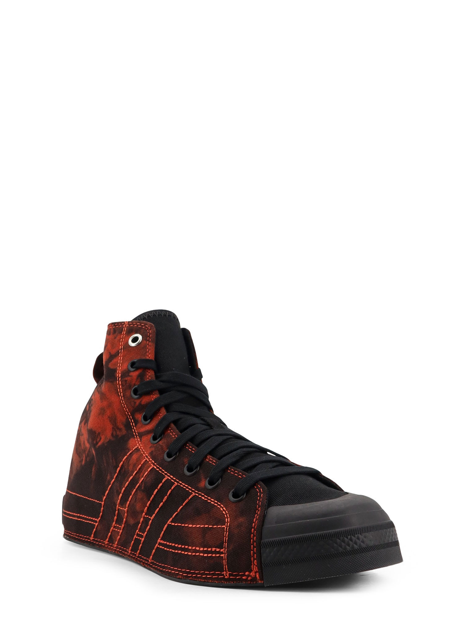 Y-3 Y-nizza High Canvas Sneakers In Multi
