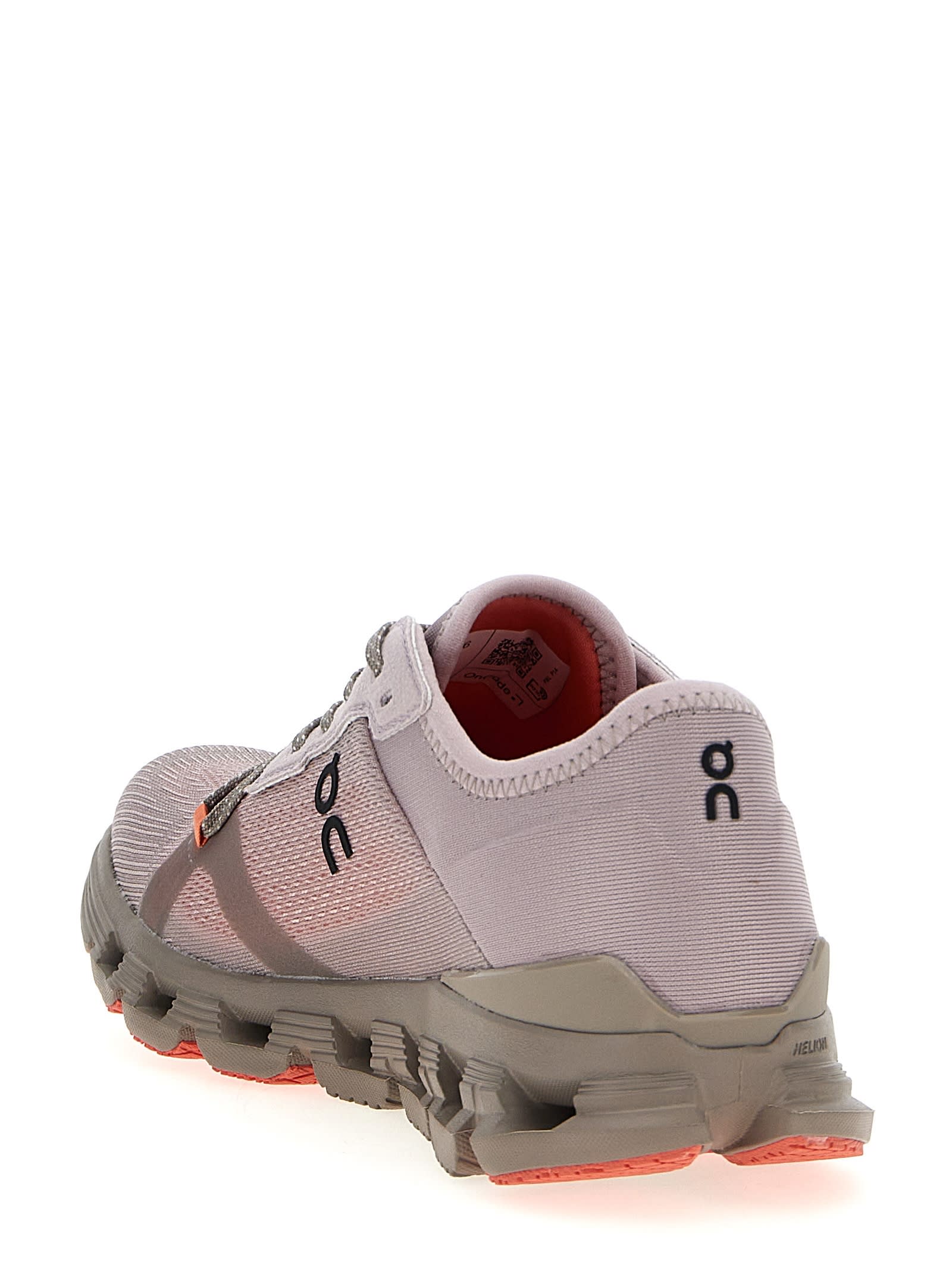 On Cloud X 4 Ad Rubber-trimmed Recycled-mesh Sneakers