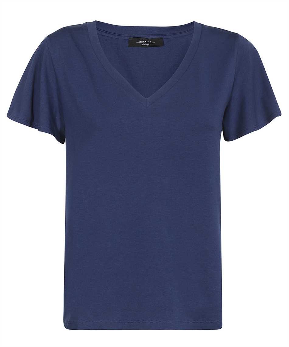 Weekend Max Mara Cotton T-shirt In Blue