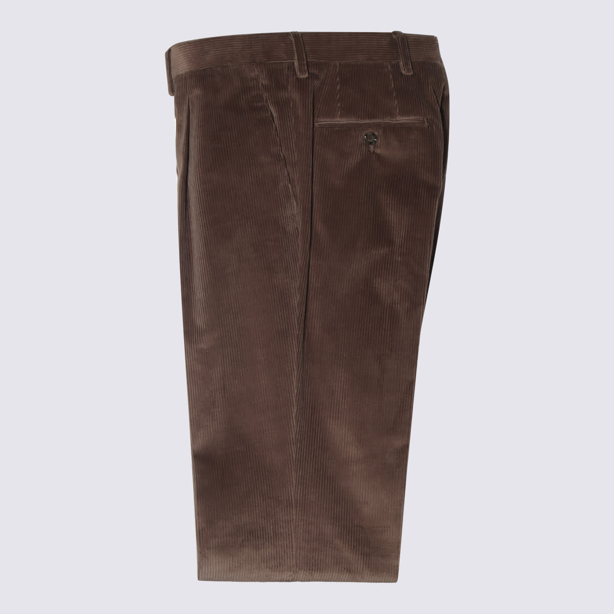 Brown Cotton Suit