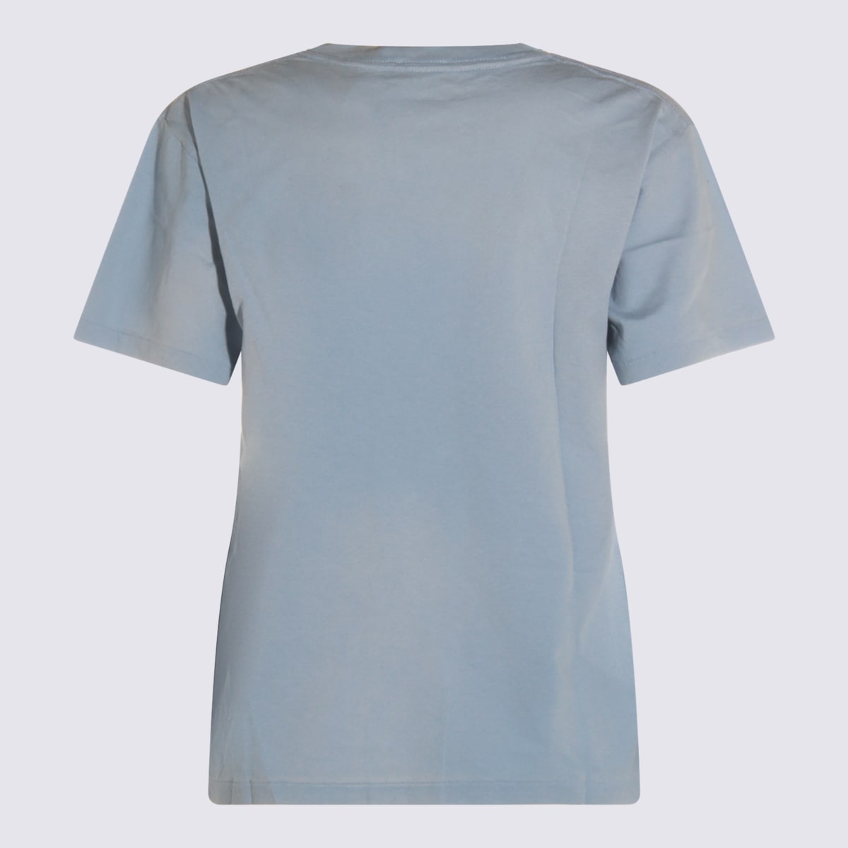 Ralph Lauren Light Blue Cotton T-shirt In Multi