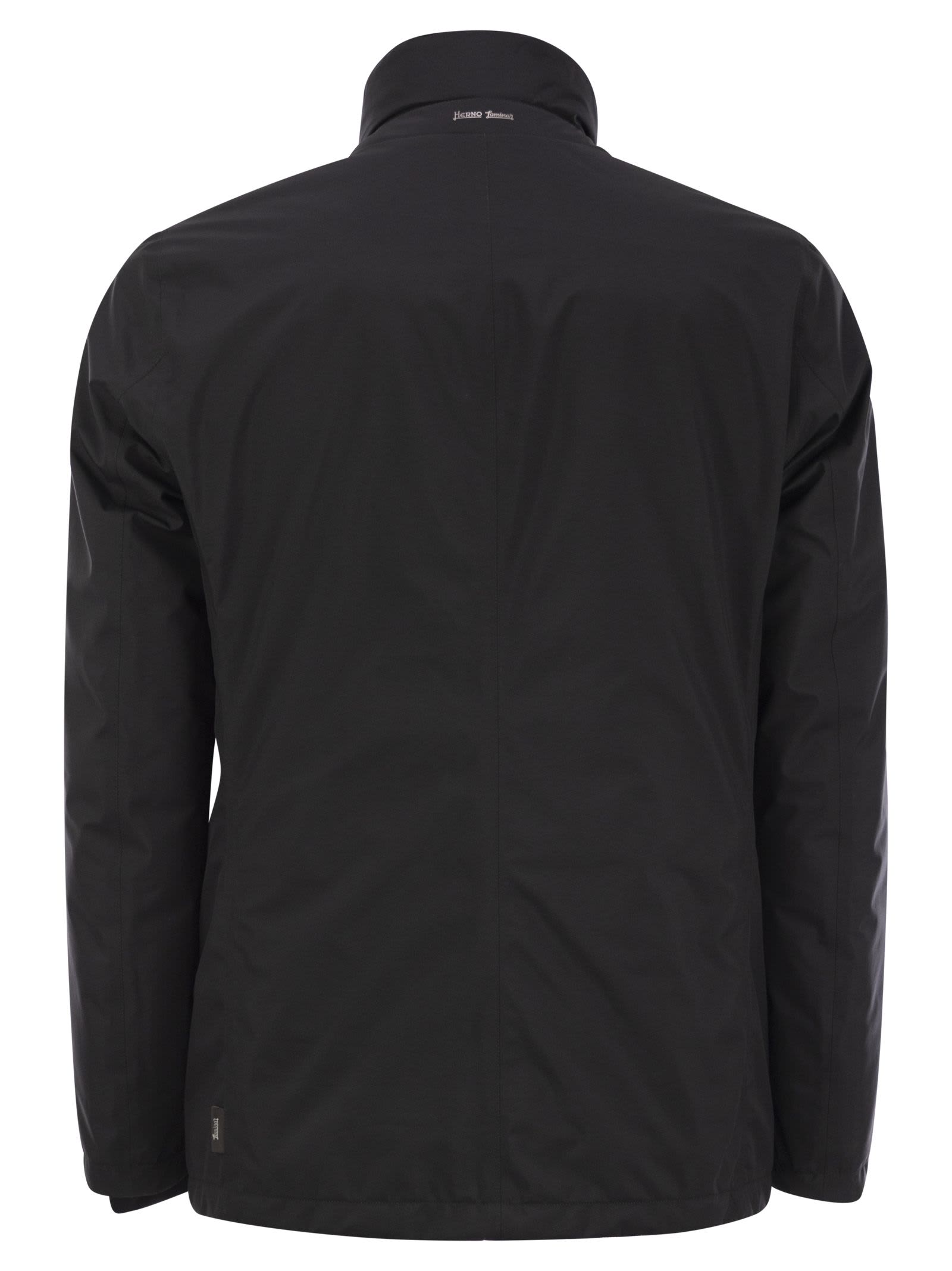 Shop Herno 2-layer Goretex Laminar Blazer In Black