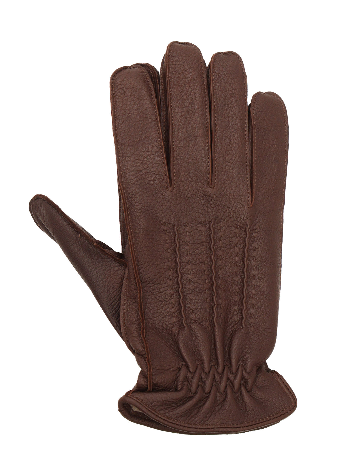 Orciani Gloves In Brown