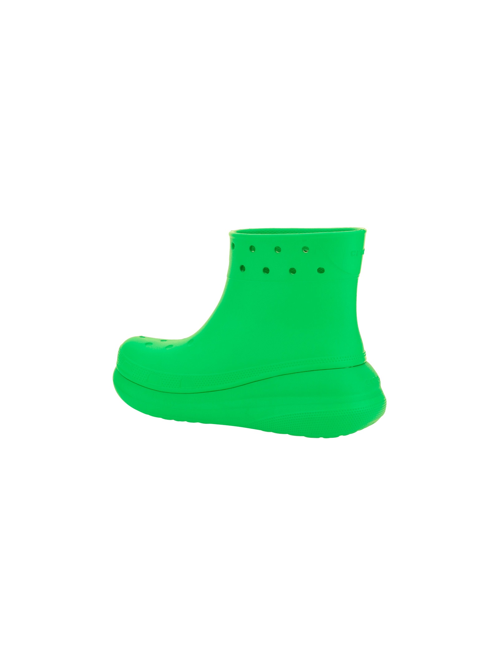 Shop Crocs Crush Rain Boots In Green