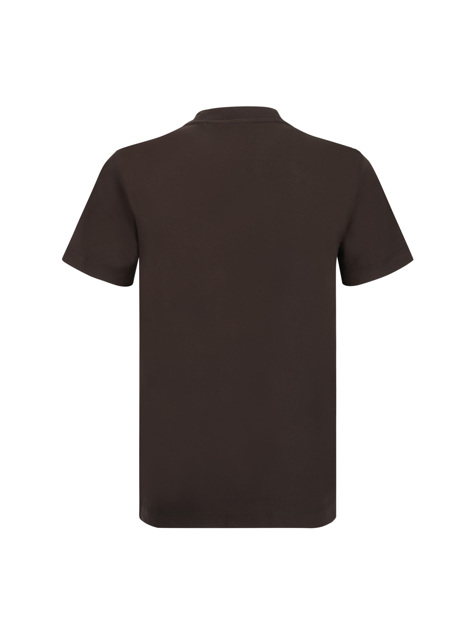 Burberry Ekd-print T-shirt In Black