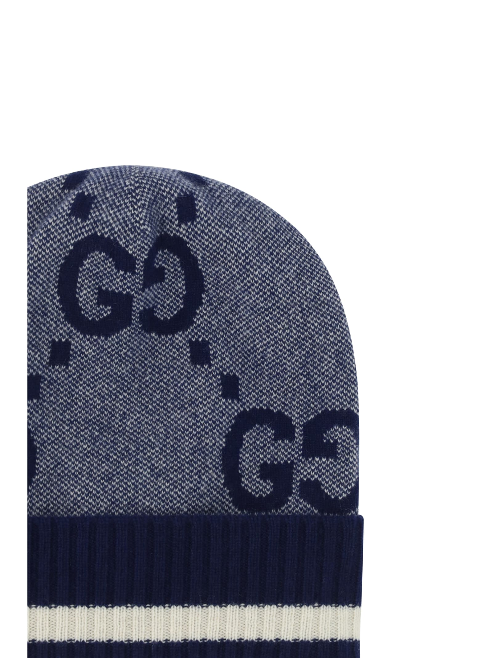 Shop Gucci Canvy Hat In Blue