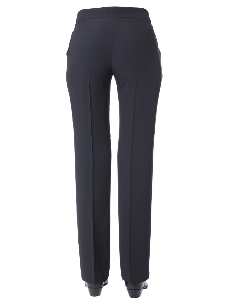 Shop N°21 Pants With Side Band In Black