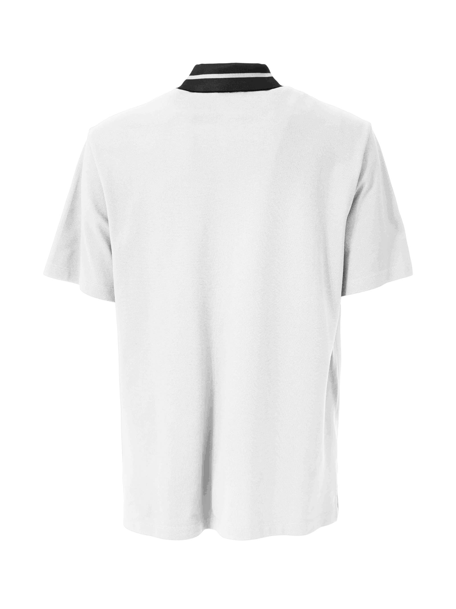 Just Cavalli Mens Polo Shirt In White