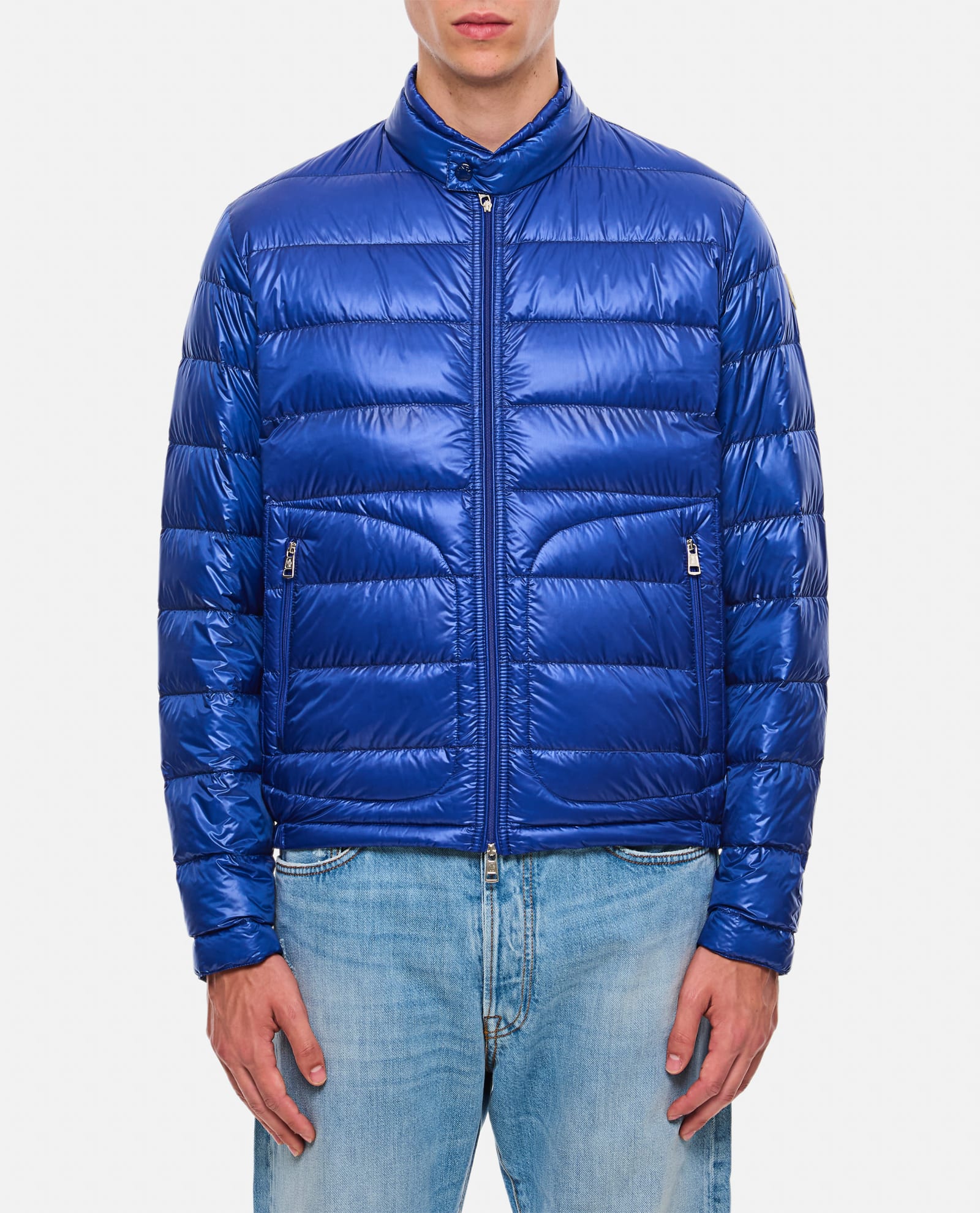 Shop Moncler Acorus Jacket In Blue