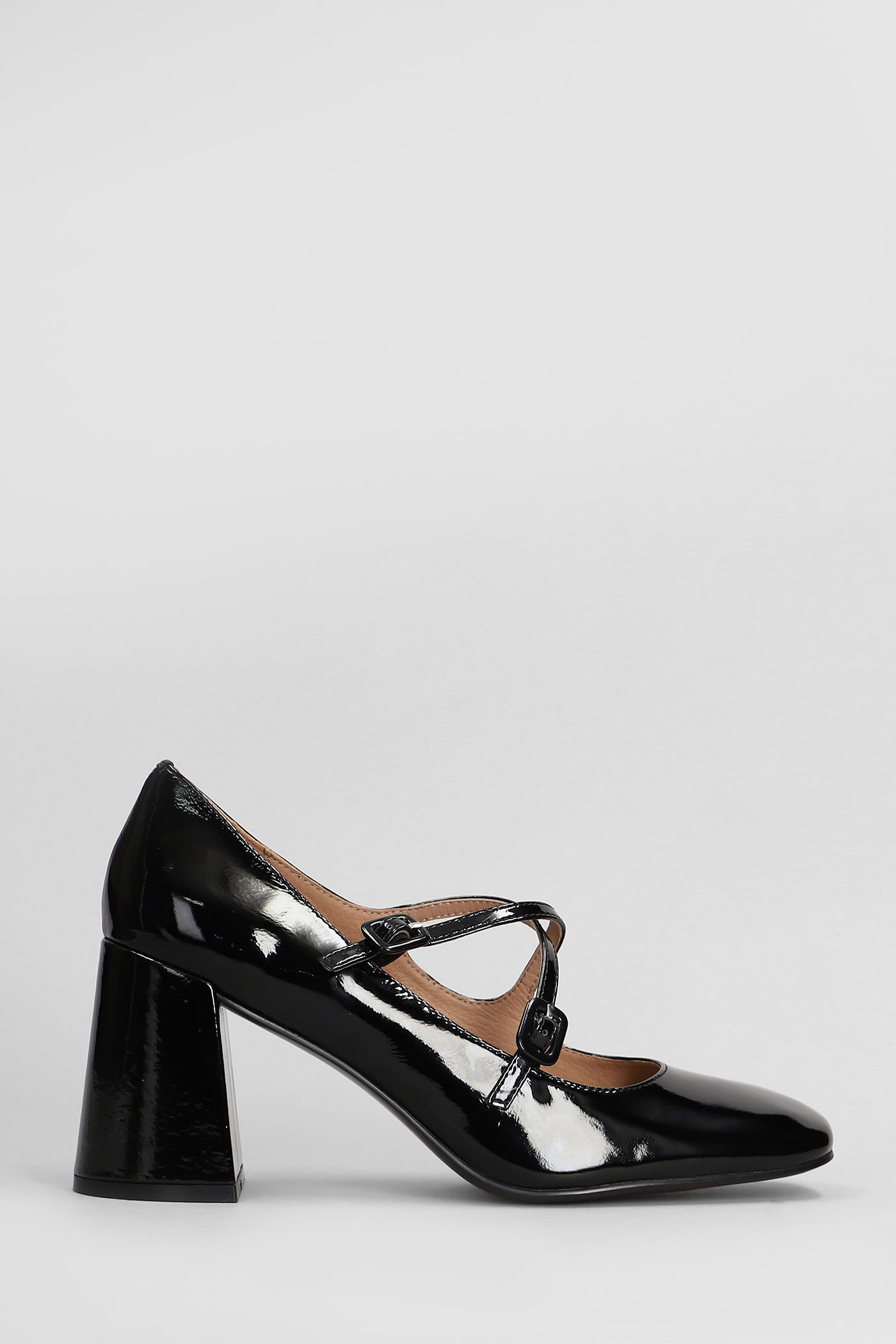 Bibi Lou Cardiff Pump 80 Pumps In Black Leather