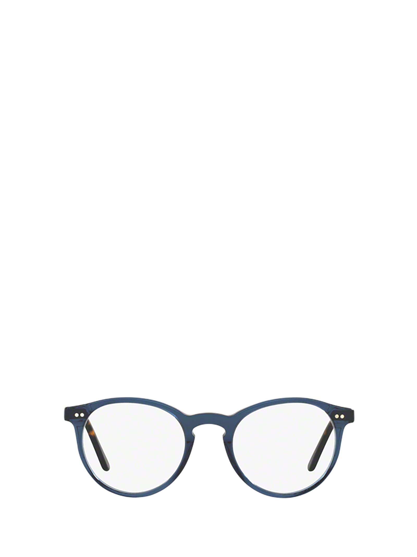 Shop Polo Ralph Lauren Ph2083 Shiny Transparent Blue Glasses