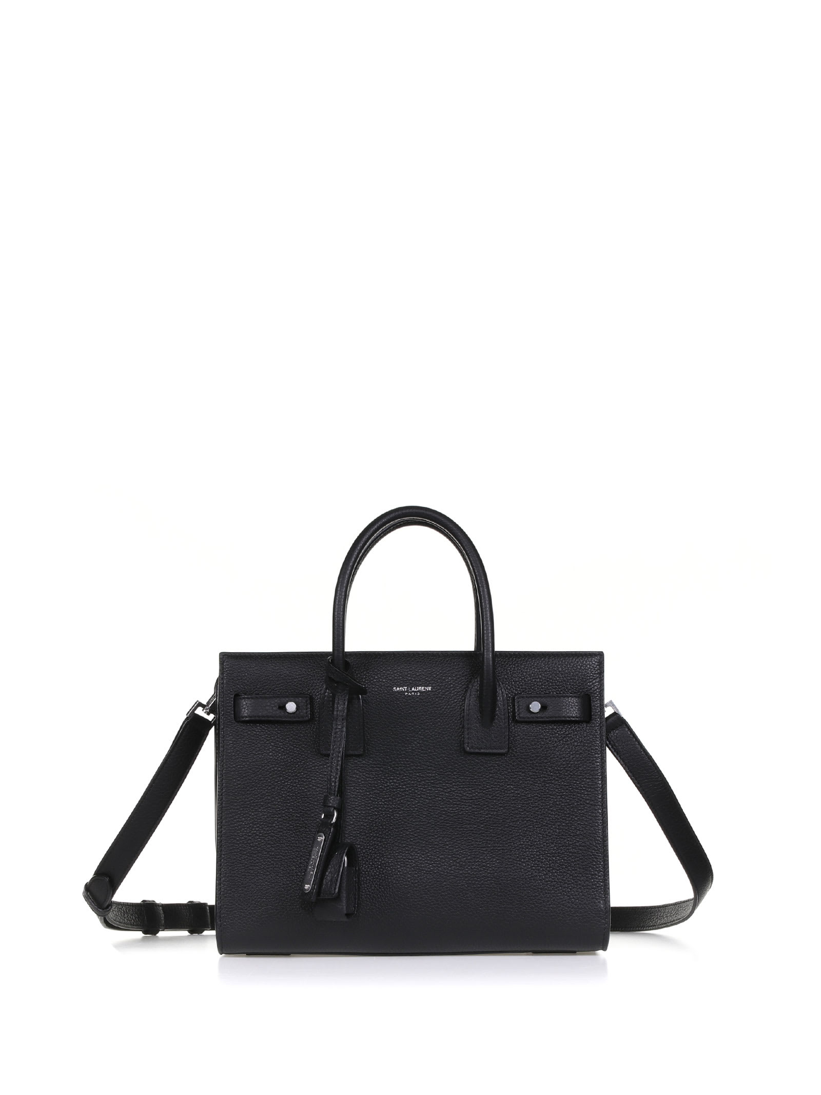 Saint Laurent Bag In Black Leather