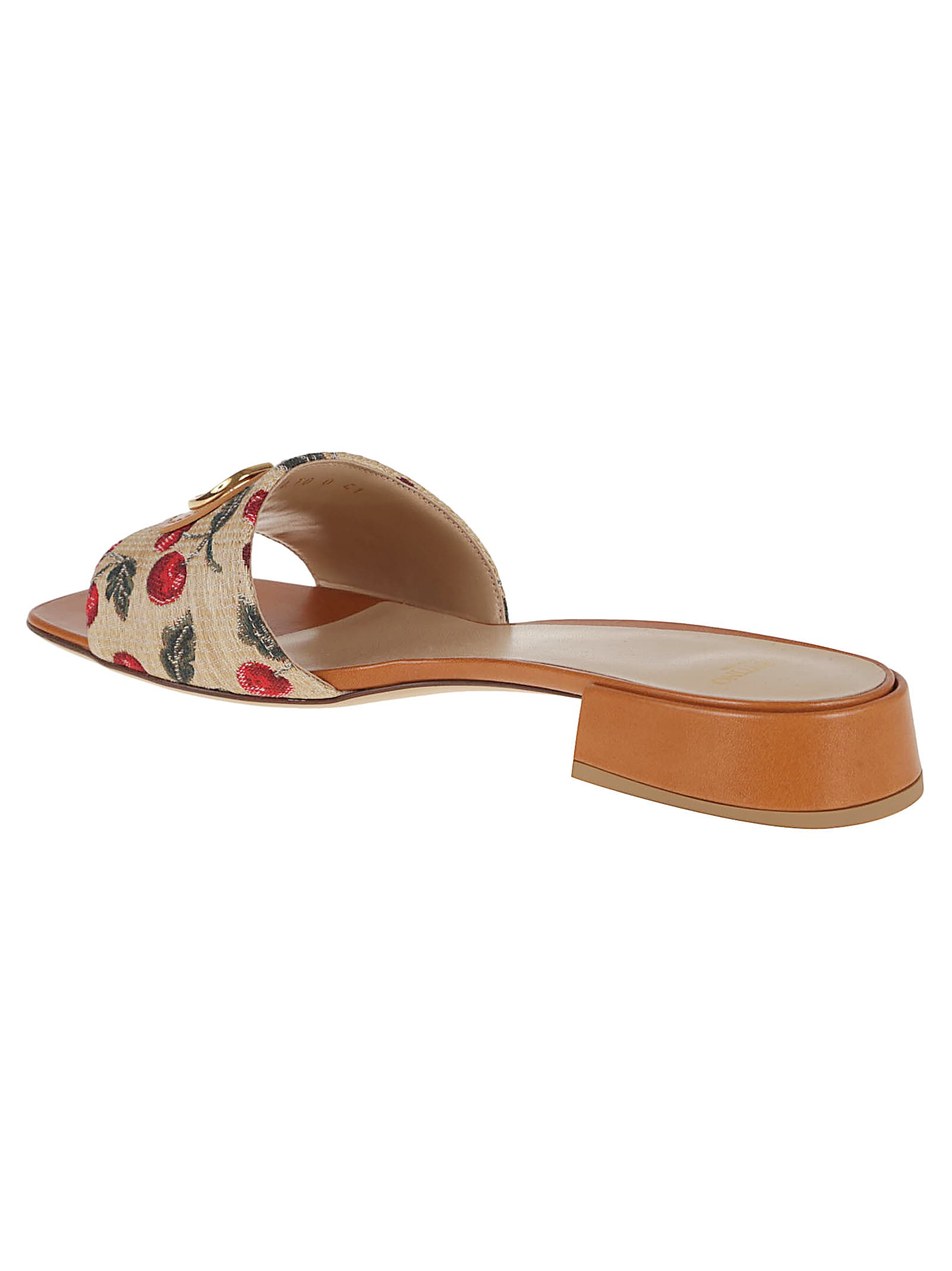 Valentino Garavani Vlogo Signature Slide Sandal In Multi