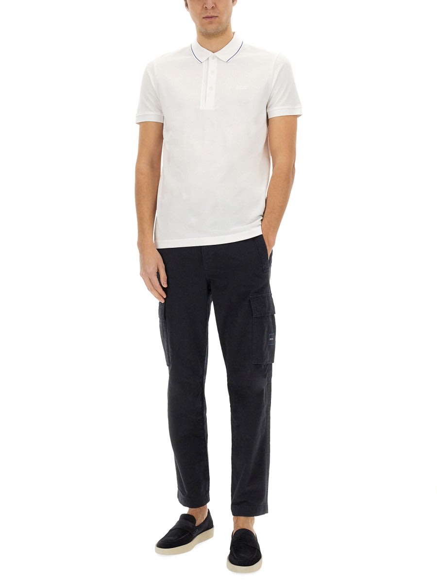 Hugo Boss Polo Paule 4 In White