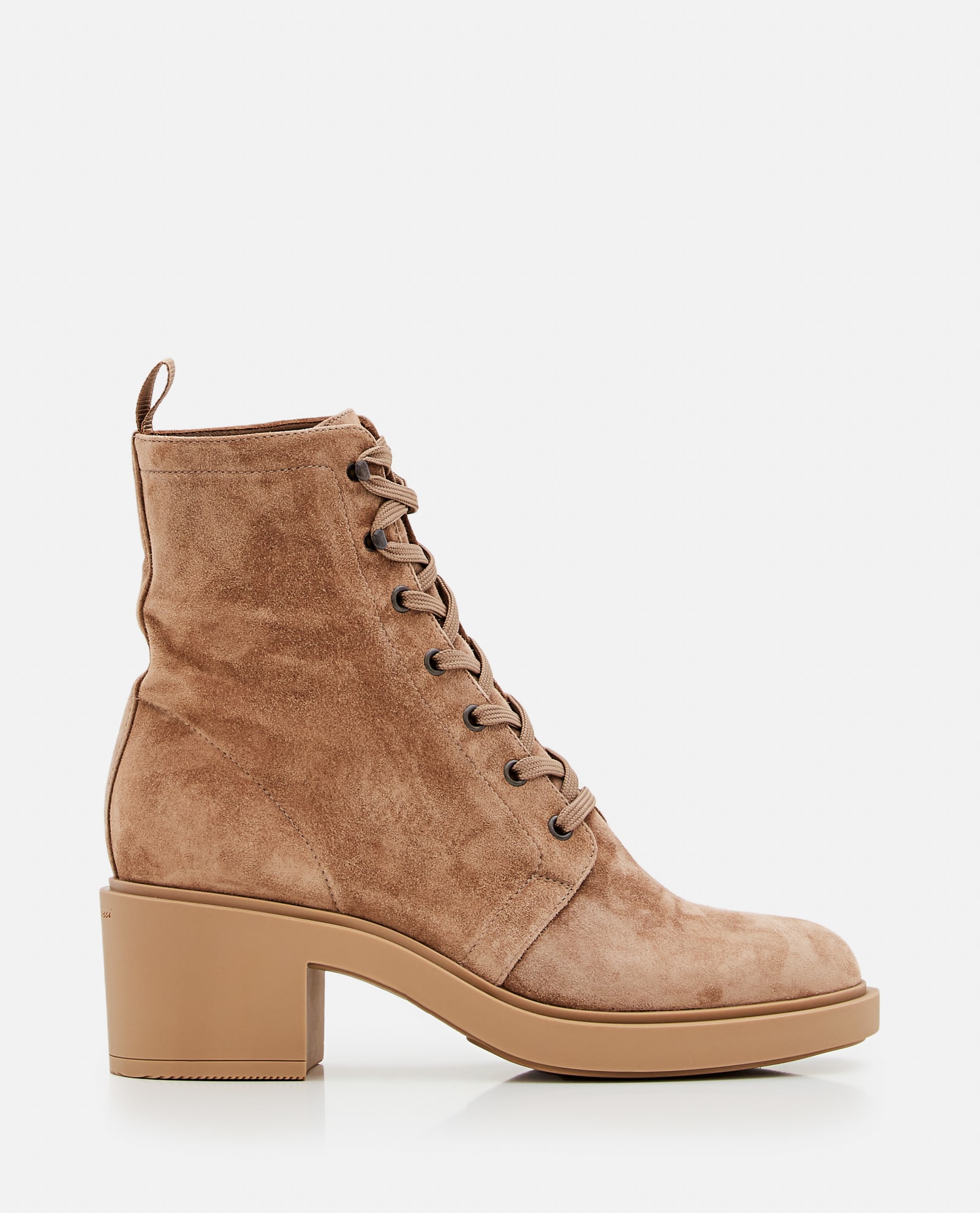 Foster Lace-up Suede Boots