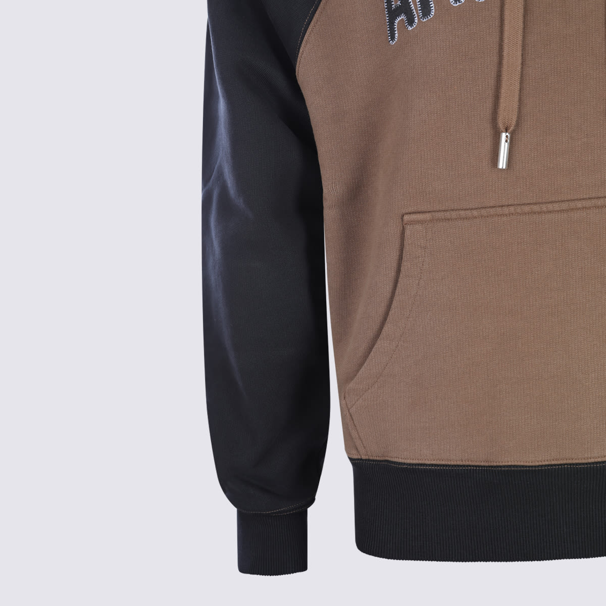 Ami Alexandre Mattiussi Ami Paris Men Cotton Colorblock Hoodie In Multi