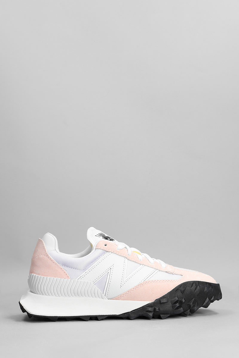 New Balance Xc-72 Sneakers In Rose-pink Suede And Fabric