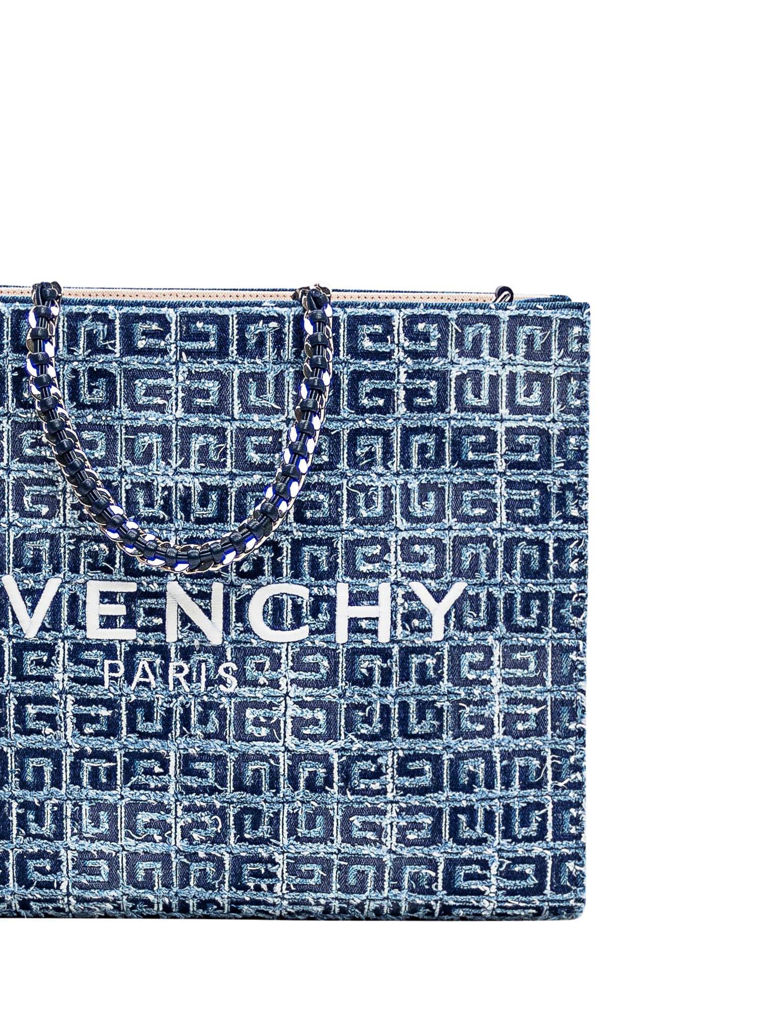 Shop Givenchy Medium G-tote Bag In Medium Blue