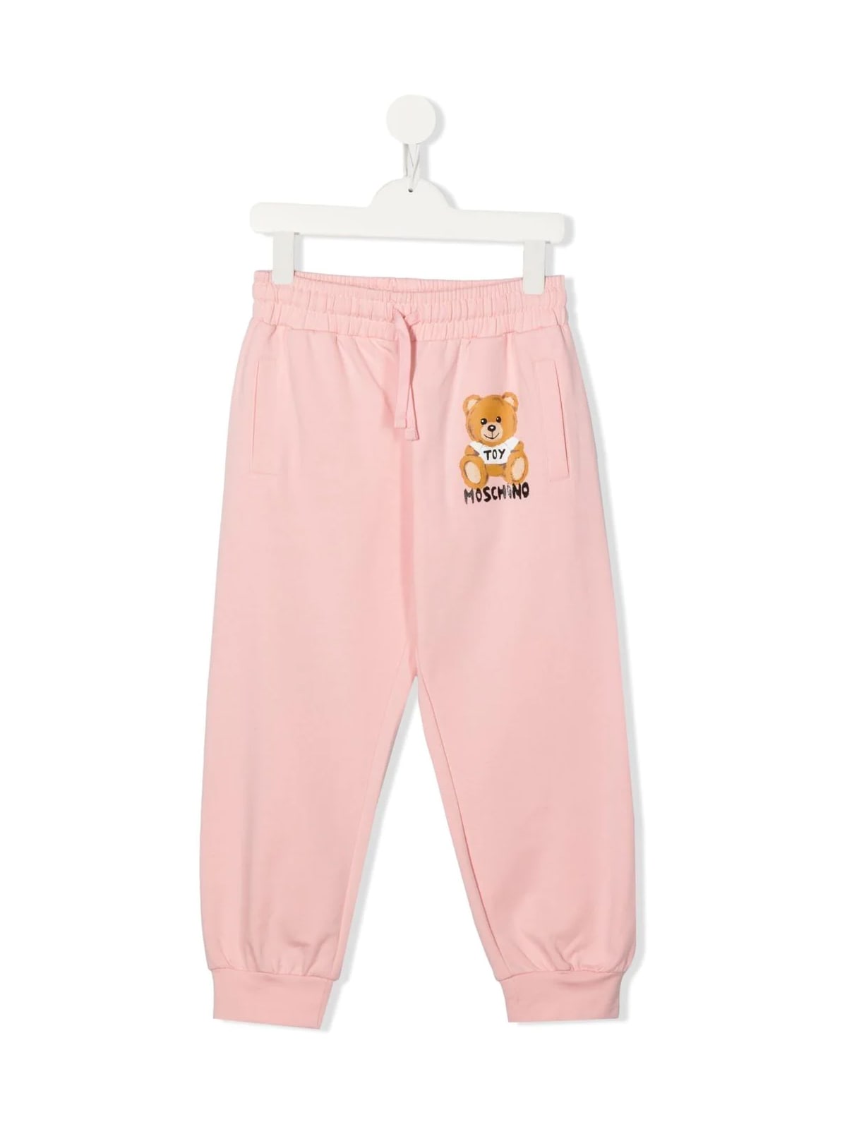 Moschino Sweatpants With Small Teddy Bear Print On One Front Pocket