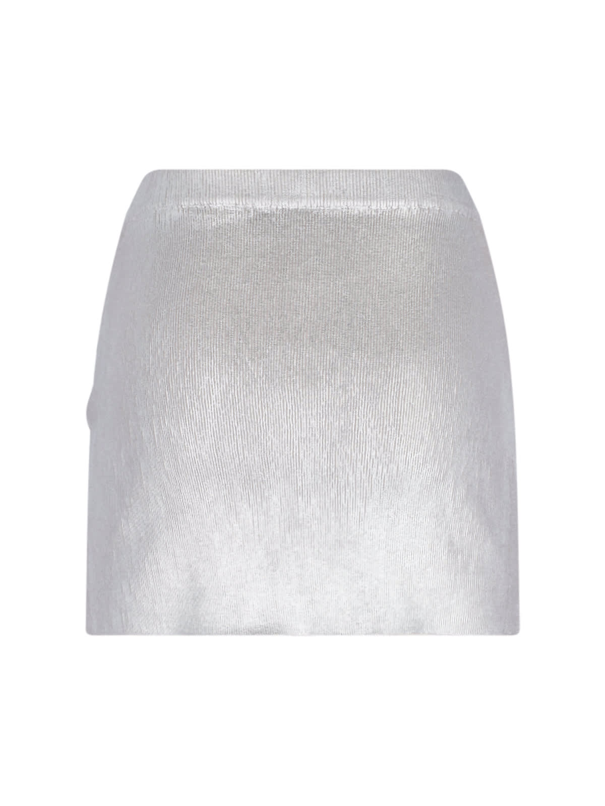 Diesel M-isi Skirt In Silver
