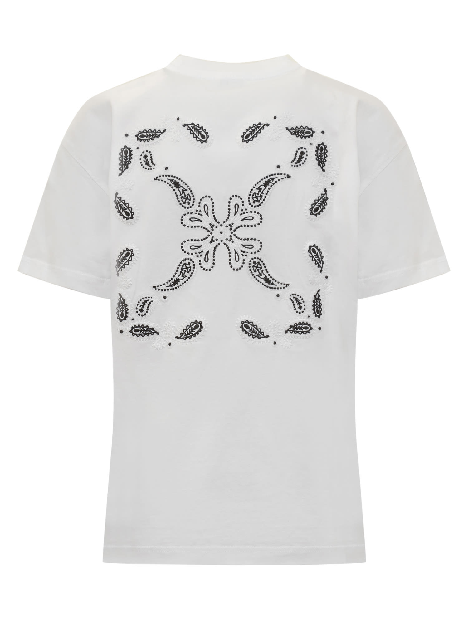 Shop Off-white Bandana Arrow T-shirt In White