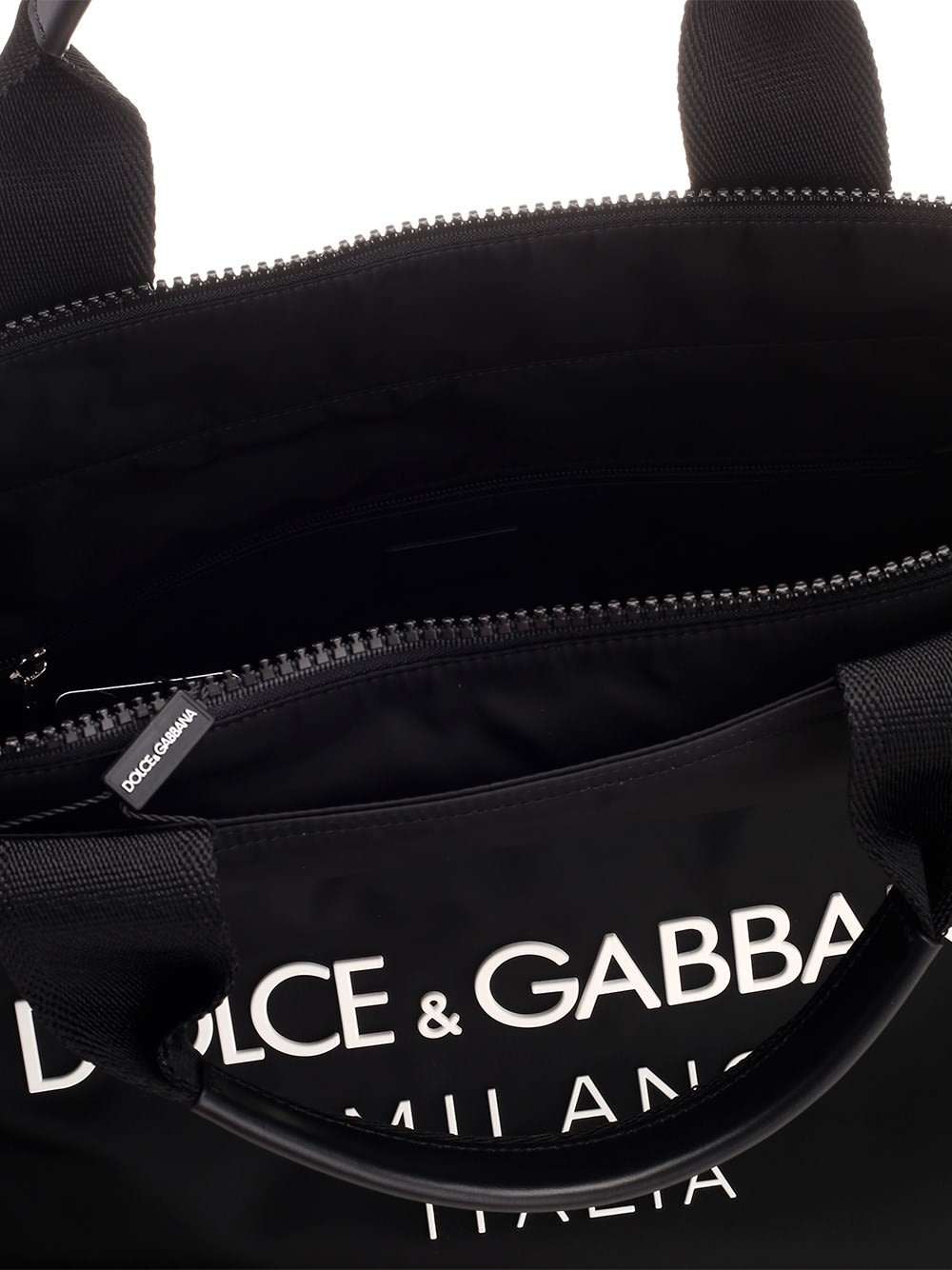 Shop Dolce & Gabbana Signature Tote Bag In Black
