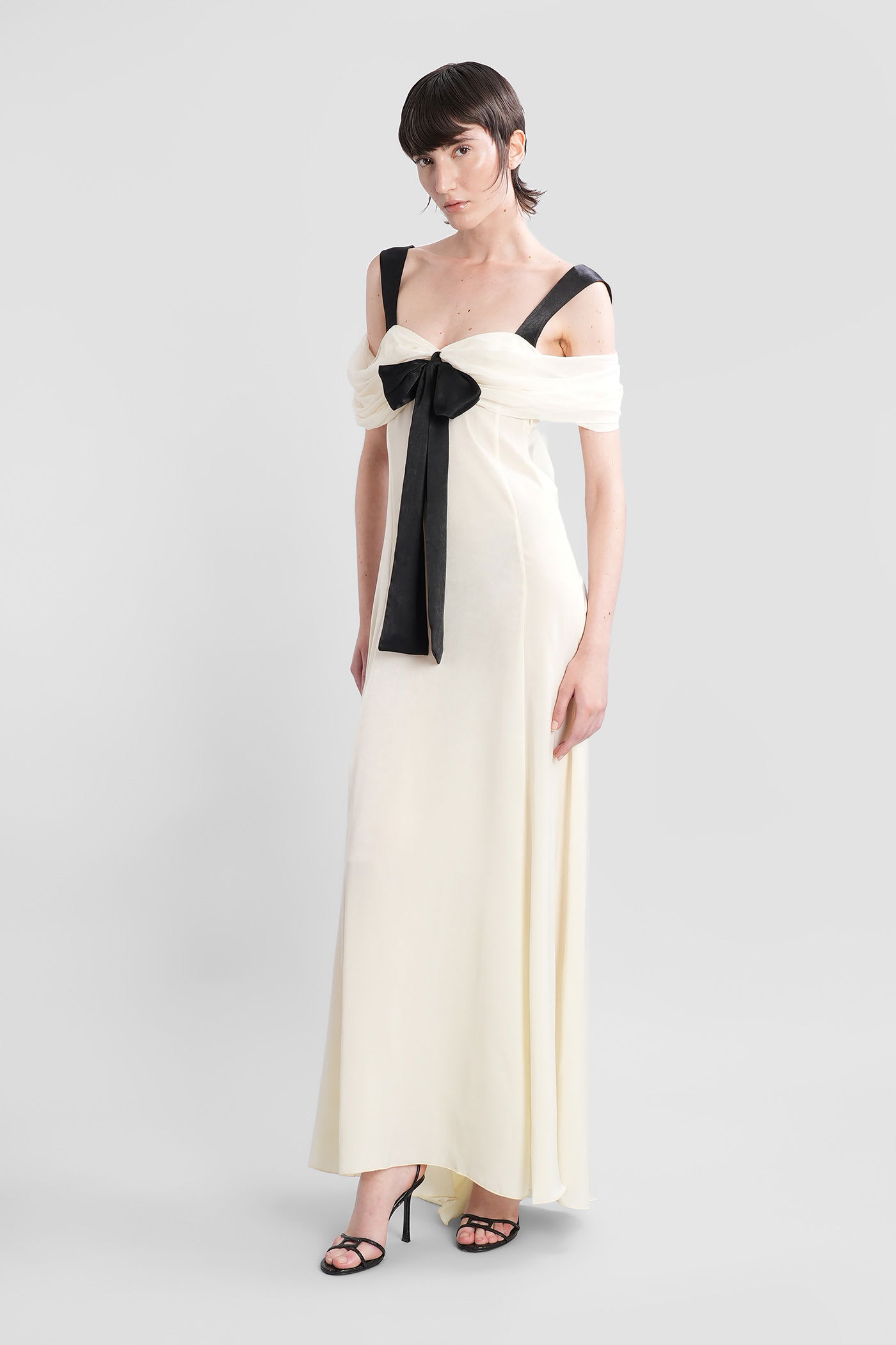 Siedres Elodie In Beige Polyamide In White