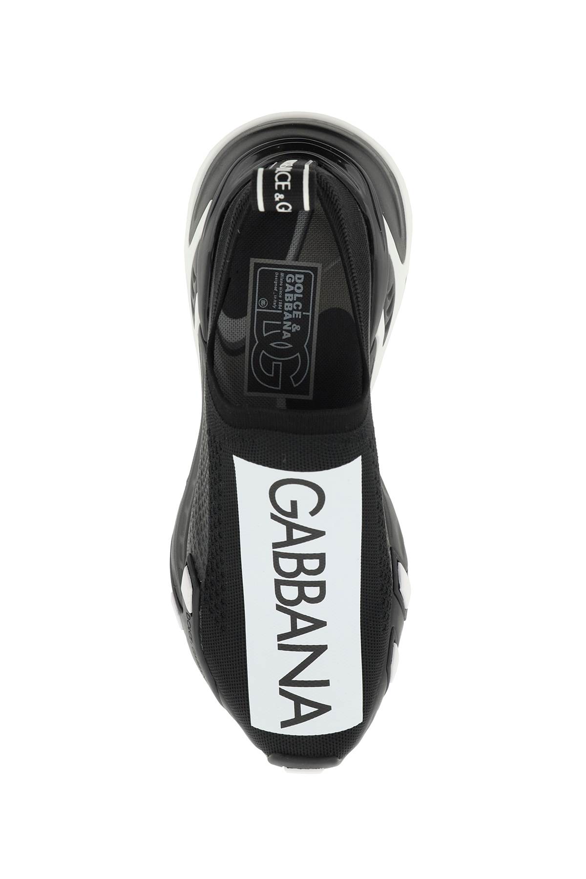 Shop Dolce & Gabbana Sorrento Sneakers In Nero