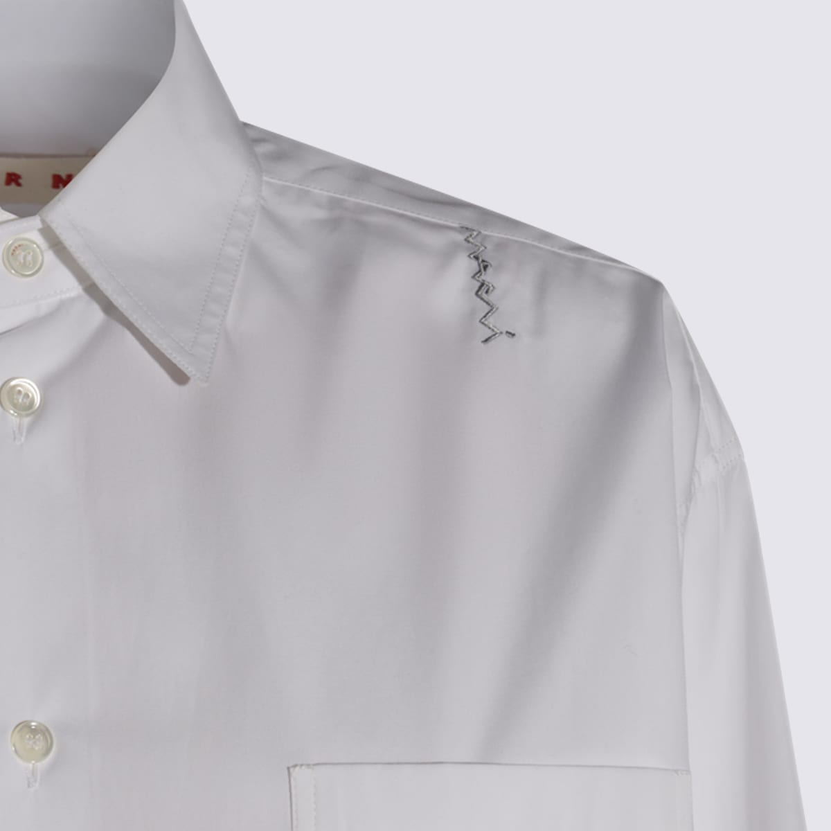 Marni White Cotton Shirt In White
