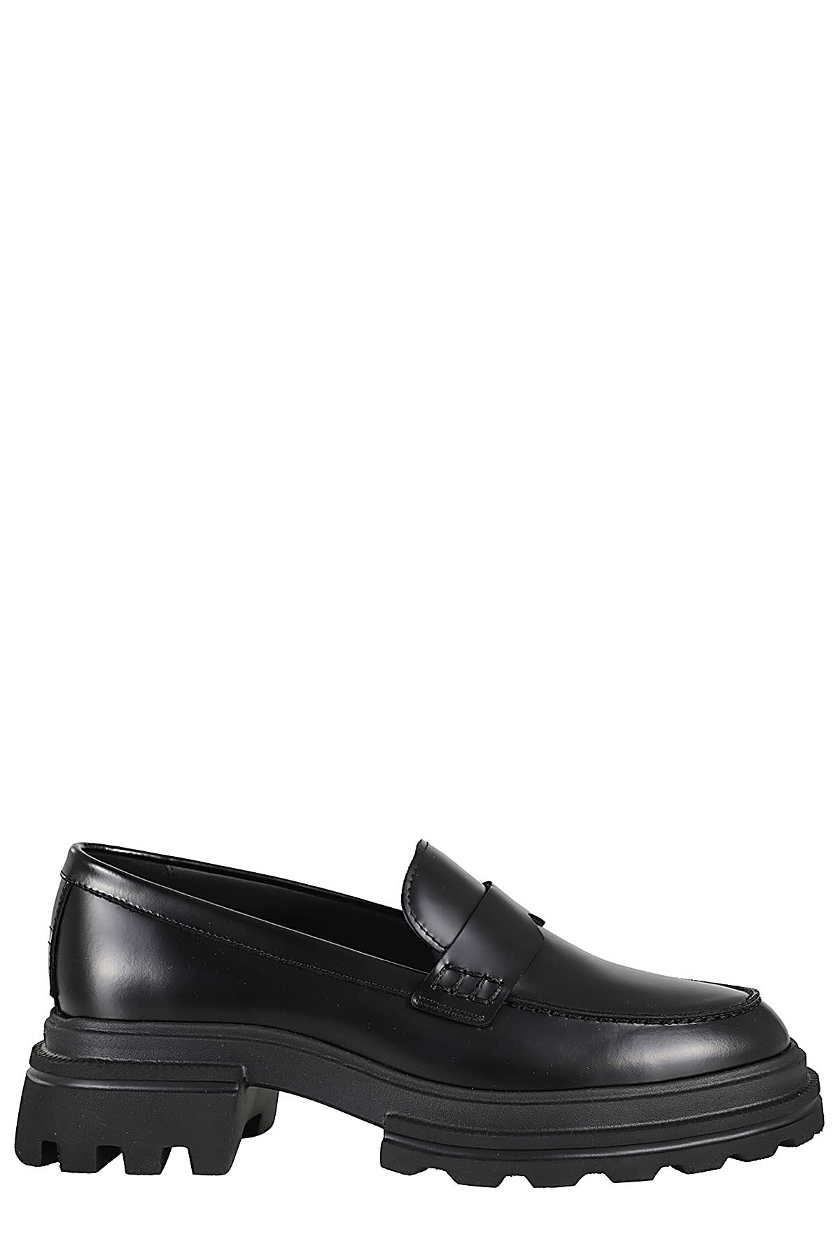 Shop Hogan H674 Mocassino In Nero